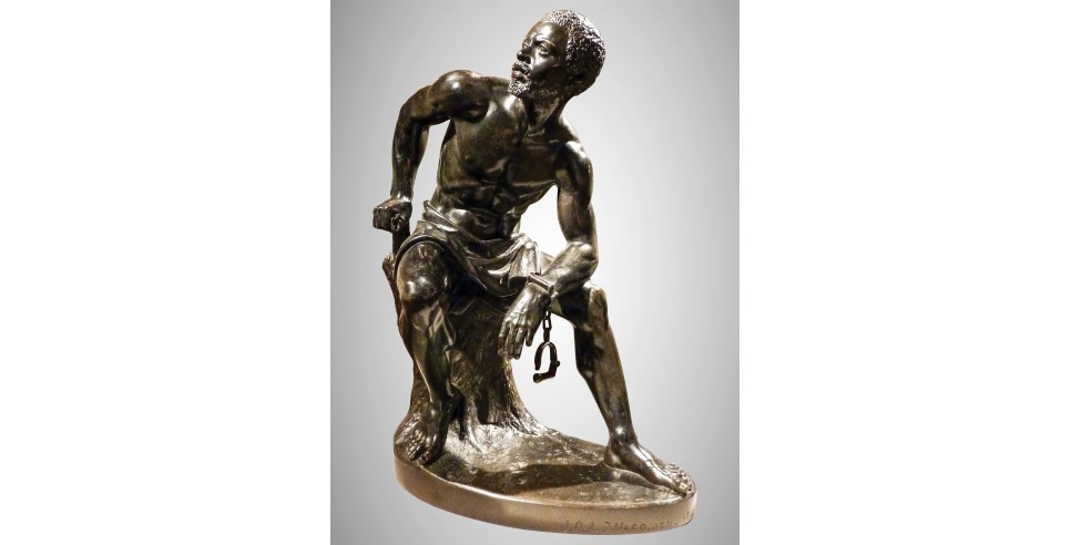The Freedman sculpted by John Quincy Adams Ward in 1891 is on view at The Met Fifth Avenue in Gallery 762. The Freedman sculpted by John Quincy Adams Ward in 1891 is on view at The Met Fifth Avenue in Gallery 762.